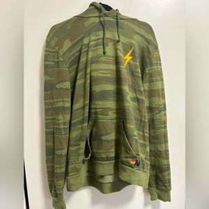 Aviator Nation Green Camo Hoodie